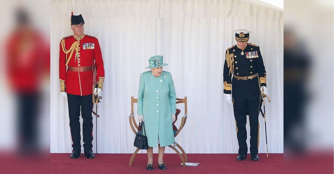  the trooping colour     