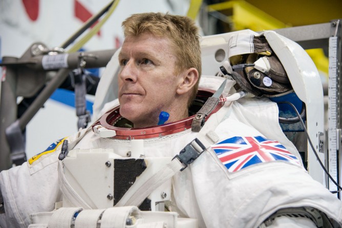 Досуг: Британский астронавт примет участие в марафоне, находясь в космосе
