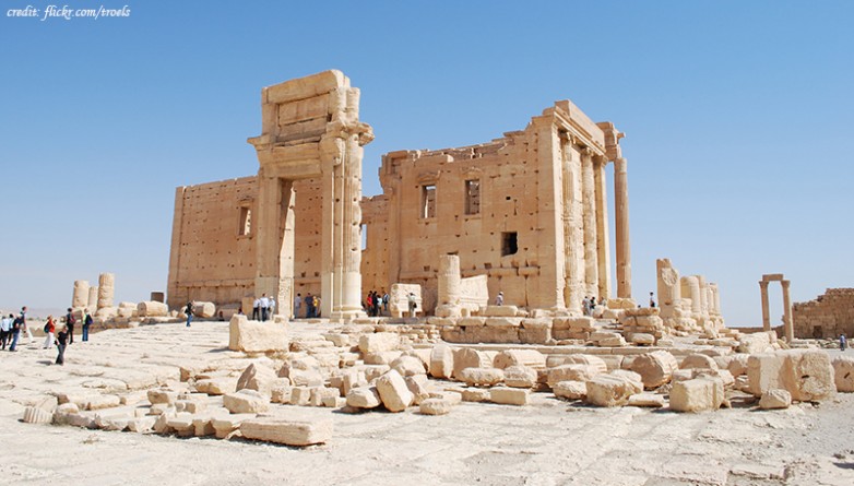В мире: Пальмирскую триумфальную арку из разрушенного храма в Сирии воссоздадут на Трафальгарской площади