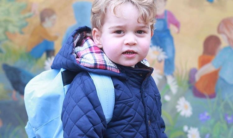 Милые фото принца Джорджа в его первый день в детском саду 07012016 Знаменитости: Милые фото принца Джорджа в его первый день в детском саду