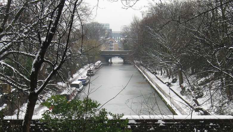 Происшествия: Погода в Лондоне: из-за сильных морозов замерз Риджентс-Канал