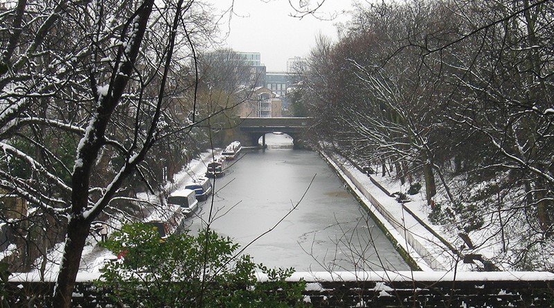 Происшествия: Погода в Лондоне: из-за сильных морозов замерз Риджентс-Канал