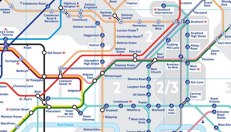 Путешествия: Представляем новую карту метро Лондона