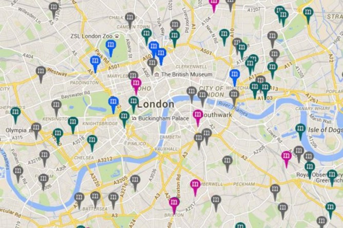 Закон и право: В Лондоне создана интерактивная карта убийств