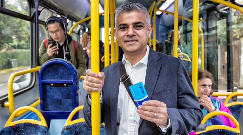 Садик Хан намерен ввести билет на неограниченное количество поездок в течение часа 09052016 Общество: Садик Хан намерен ввести билет на неограниченное количество поездок в течение часа