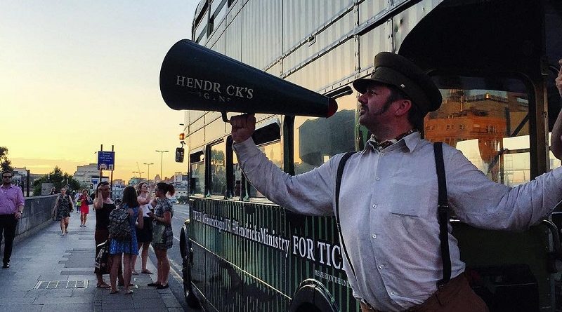 Досуг: Новый Hendrick's Gin Bus уже в Лондоне!