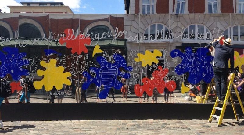 Сегодня известный дизайнер разрисует зеркала в Ковент-Гарден 07072016 Искусство: Сегодня известный дизайнер разрисует зеркала в Ковент-Гарден