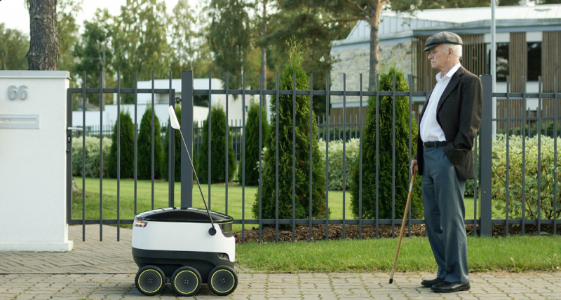 Видео: Совсем скоро в Лондоне роботы начнут осуществлять доставку товаров