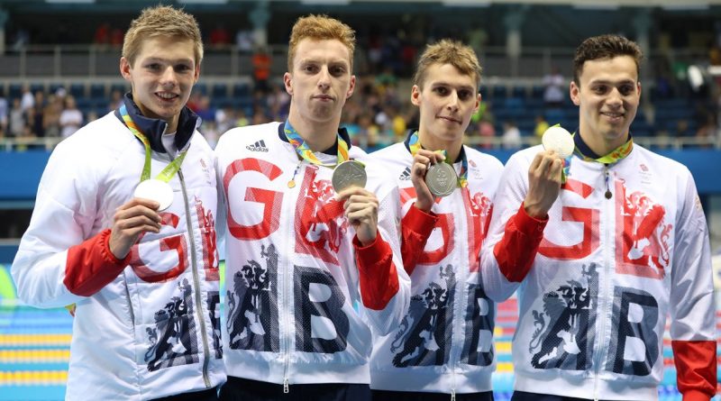 Рио 2016: Великобритания завоевала серебро в мужской эстафете вольным стилем 10082016 Спорт: Рио 2016: Великобритания завоевала серебро в мужской эстафете вольным стилем