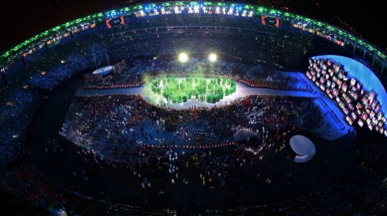 Спорт: Открытие Олимпийских Игр 2016 в Рио (галерея)