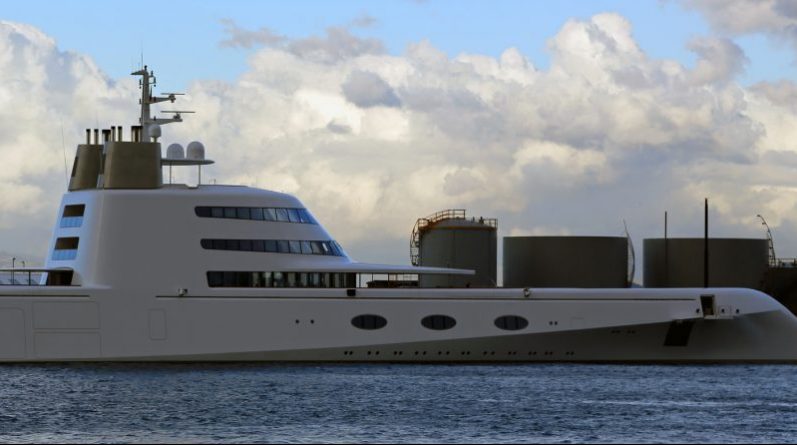 Знаменитости: Яхта российского олигарха за £225млн пришвартовалась на Темзе