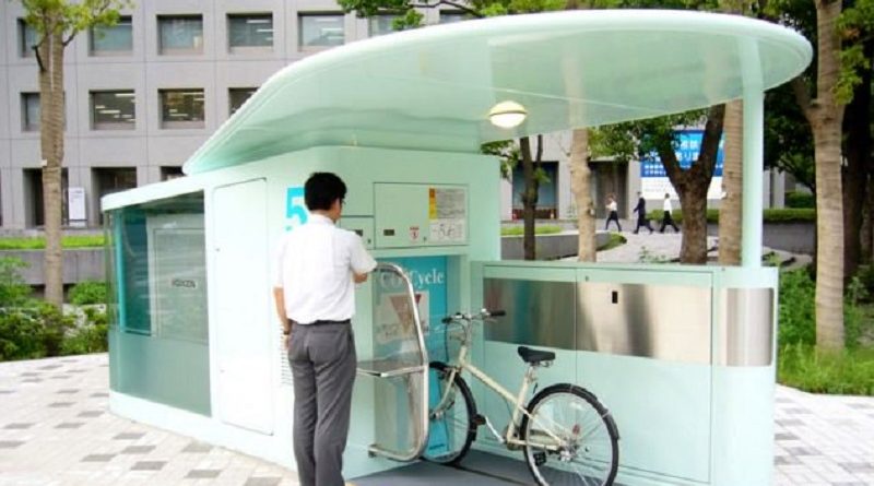 В мире: Передовой опыт Японии - подземные велостоянки