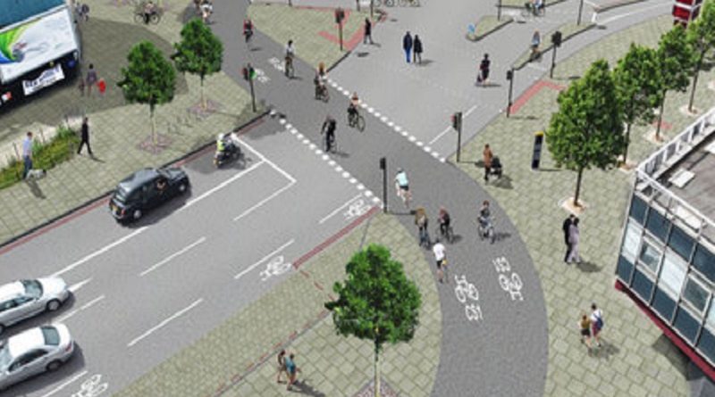 Активисты назвали велосипедные супермагистрали Лондона "опасными" 17102016 Общество: Активисты назвали велосипедные супермагистрали Лондона "опасными"