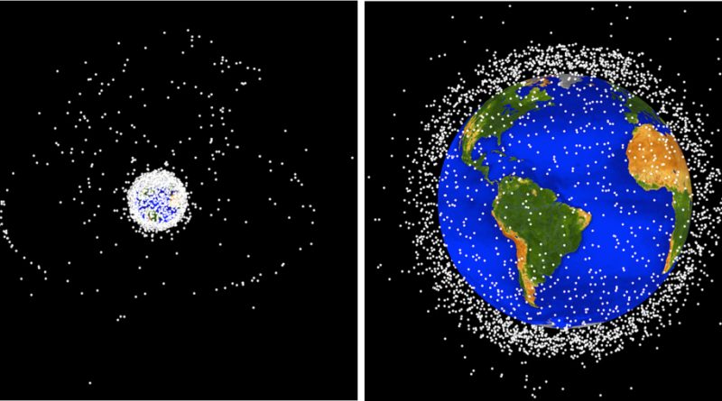 Технологии: Космический мусор становится серьезной проблемой человечества