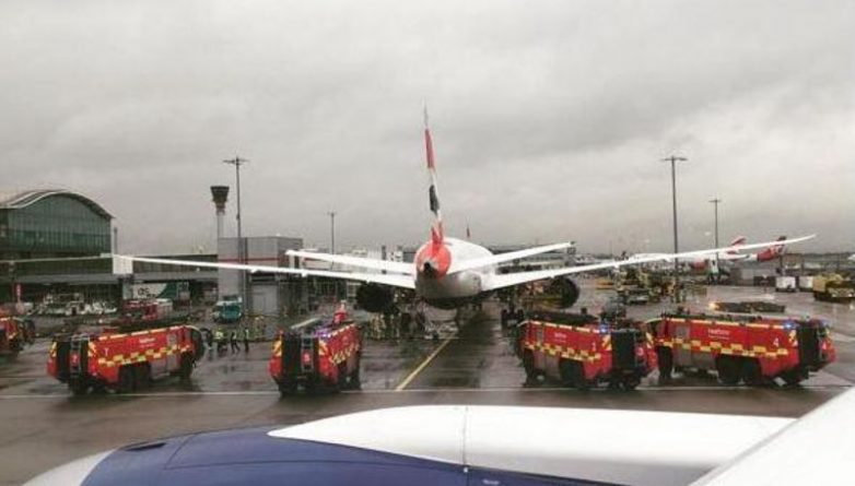 Происшествия: В Heathrow сообщили о "возможном пожаре" в самолете
