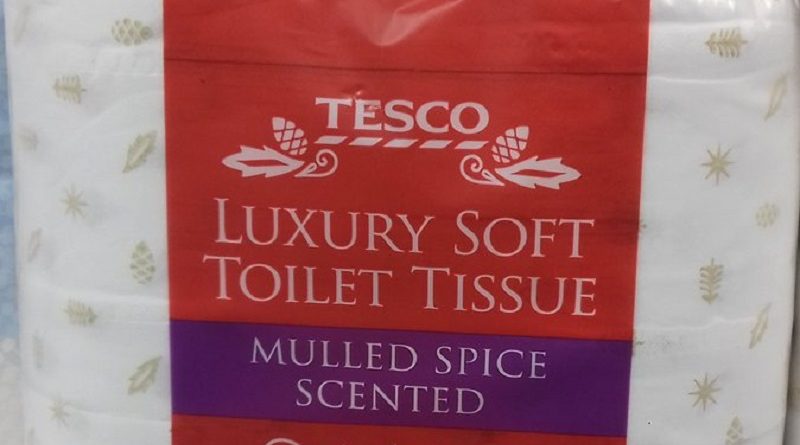 Новинка к Рождеству от Tesco: туалетная бумага с запахом глинтвейна 09112016 Общество: Новинка к Рождеству от Tesco: туалетная бумага с запахом глинтвейна