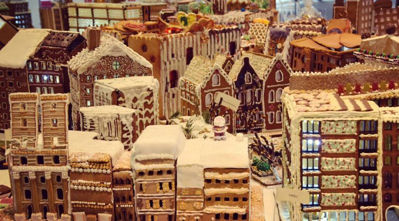 В Лондоне появился целый город из имбирного печенья 20122016 Досуг: В Лондоне появился целый город из имбирного печенья