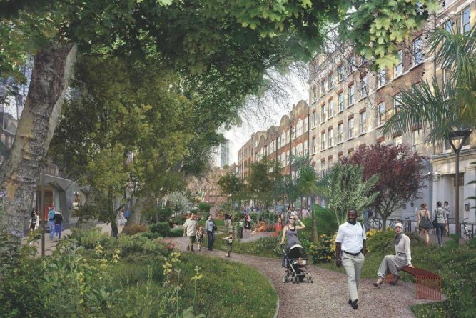 Общество: Впервые за последние 100 лет в центре Лондона появится новый парк