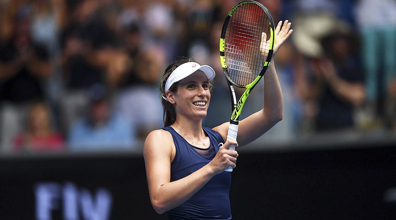 Australian Open. Йоханна Конта — в 1/4 финала 23012017 Спорт: Australian Open. Йоханна Конта — в 1/4 финала