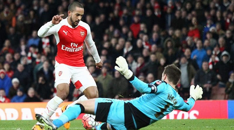 Спорт: Сотый гол Тео Уолкотта