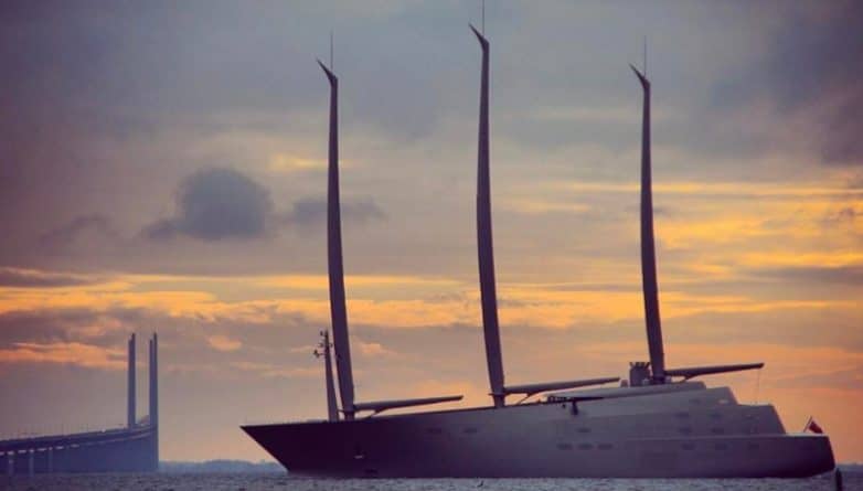 Общество: Арестовали самую большую  парусную яхту в мире, принадлежащую русскому миллиардеру