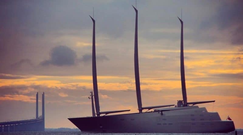 Общество: Арестовали самую большую  парусную яхту в мире, принадлежащую русскому миллиардеру