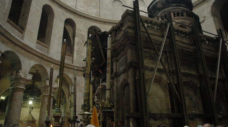 Реставрация храма Гроба Господня завершена к Пасхе 21032017 Популярное: Реставрация храма Гроба Господня завершена к Пасхе