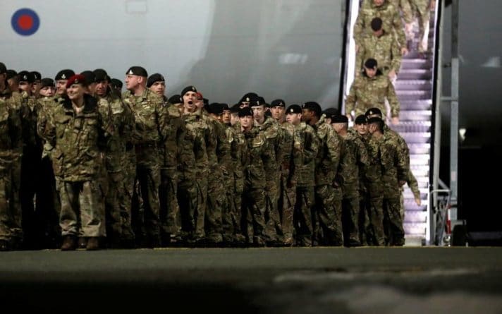 Политика: Британские войска прибыли в Эстонию "для сдерживания России"