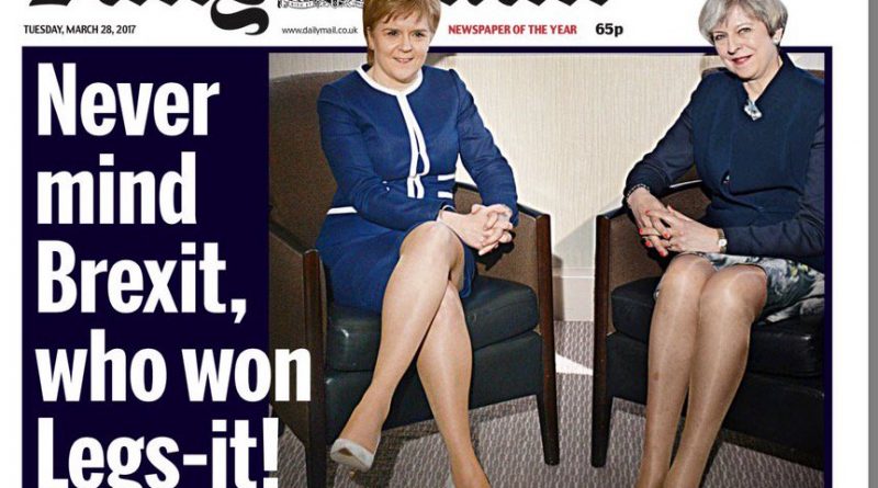 Шутка про ноги министров: Daily Mail обвиняют в сексизме 28032017 Общество: Шутка про ноги министров: Daily Mail обвиняют в сексизме