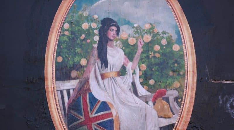 Новый мурал с Эми Уайнхаус в Camden 18042017 Искусство: Новый мурал с Эми Уайнхаус в Camden