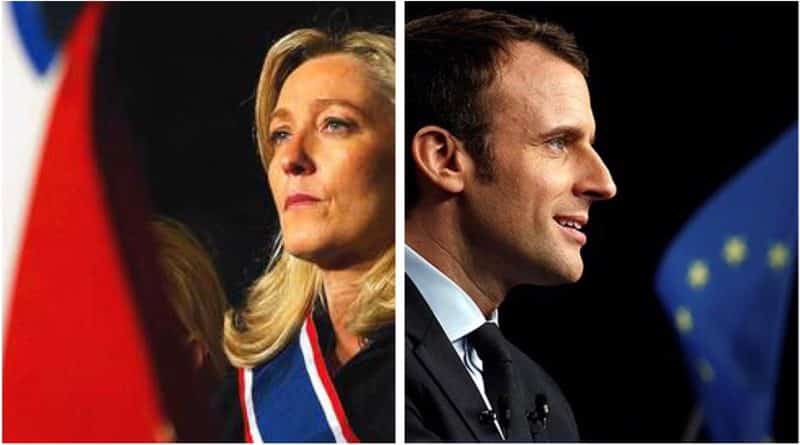 В мире: Эммануэль Макрон и Марин Ле Пен выбились в лидеры гонки за пост президента Франции