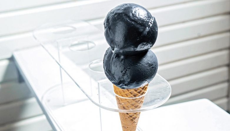 Досуг: Теперь в Лондоне есть черное мороженое