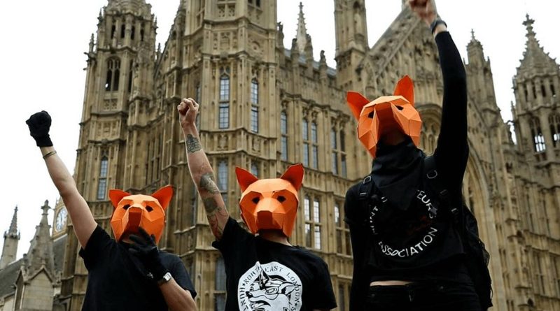 Общество: В Лондоне прошёл марш против охоты на лис
