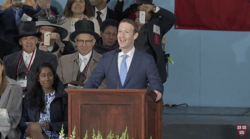 Знаменитости: Основатель Facebook Марк Цукерберг получил почетный диплом выпускника Гарварда