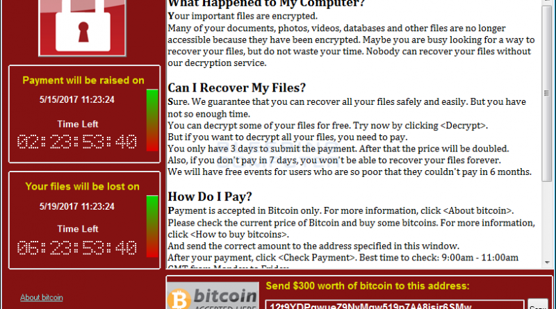 Технологии: Новый криптовирус продолжает заражать компьютеры по всему миру