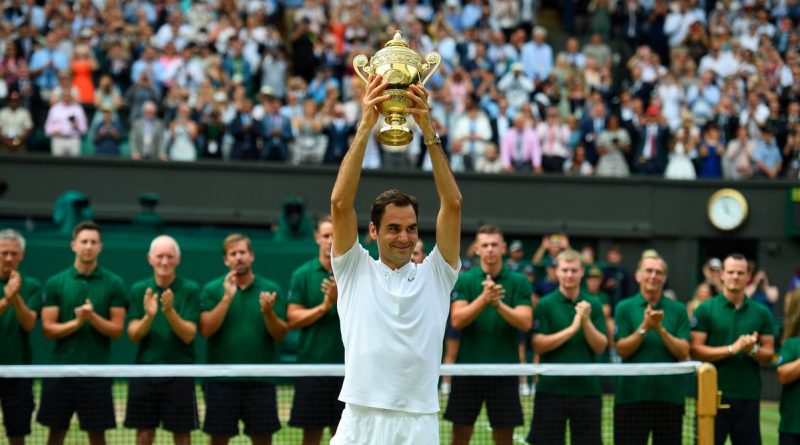 Роджер Федерер выиграл Уимблдон в восьмой раз 16072017 Спорт: Роджер Федерер выиграл Уимблдон в восьмой раз