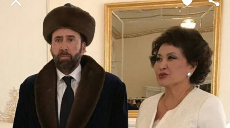 Знаменитости: Став «казахом», Николас Кейдж заметно погрустнел