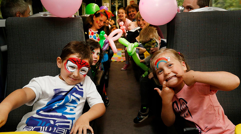 Технологии: Первый в Британии детский вагон стал частью поезда между Лондоном и Бирмингемом