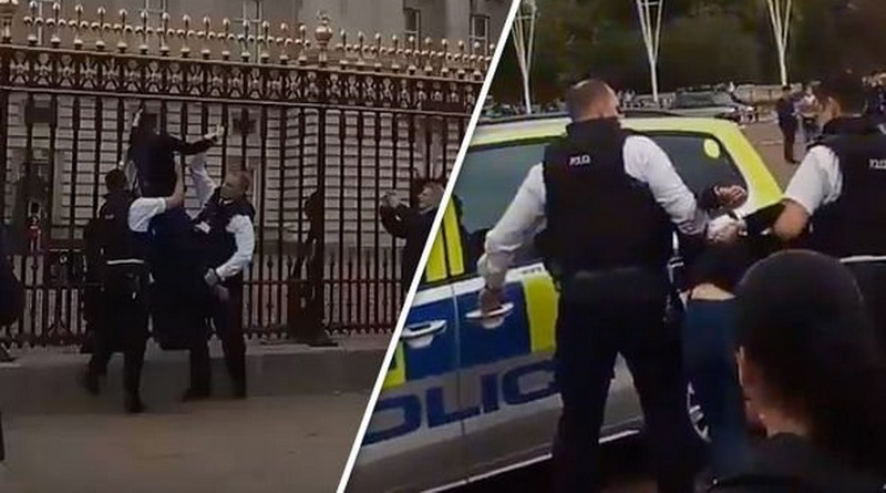 Происшествия: Полиция задержала женщину за попытку проникновения в Букингемский дворец