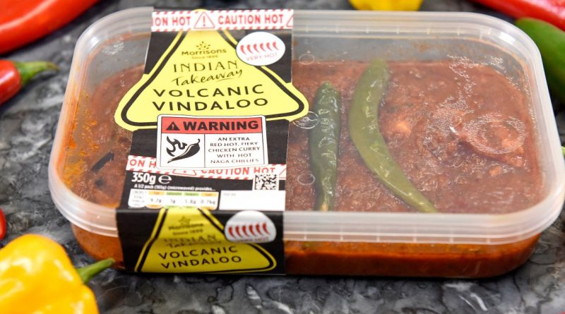 В Morrisons продают самый острый карри в Великобритании 13102017 Досуг: В Morrisons продают самый острый карри в Великобритании