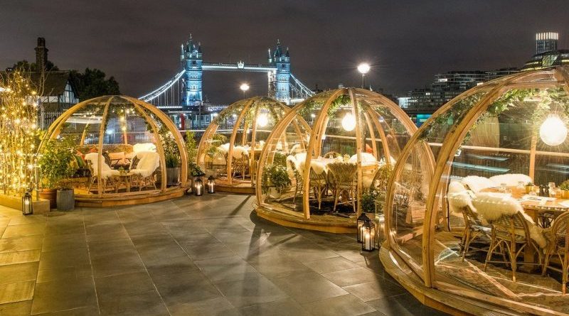 Самые уютные стеклянные иглу в Лондоне 31102017 Досуг: Самые уютные стеклянные иглу в Лондоне