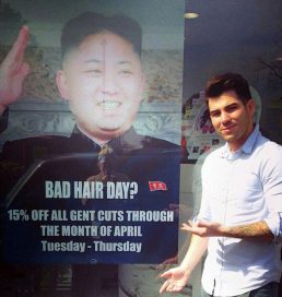 Лондонский парикмахер сумел противостоять двум чиновникам из Северной Кореи
