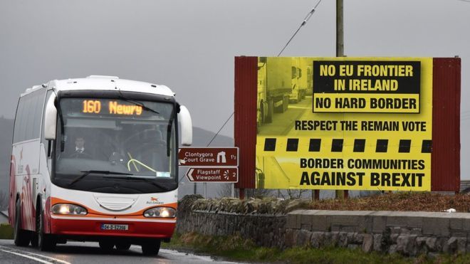 Англия покинет пограничный союз ЕС вместе с Северной Ирландией