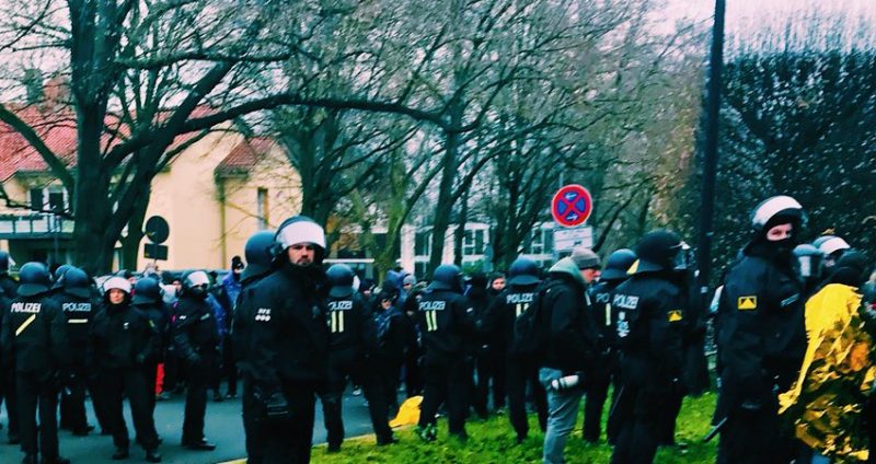 Политика: "Альтернатива для Германии": противостояния между участниками демонстрации и полицией