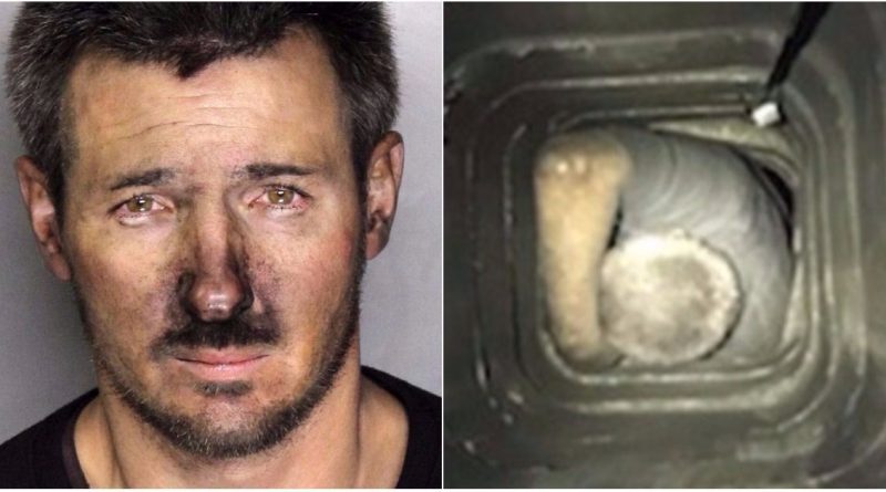 "Криминальный Санта" застрял в дымоходе 22122017 Происшествия: "Криминальный Санта" застрял в дымоходе