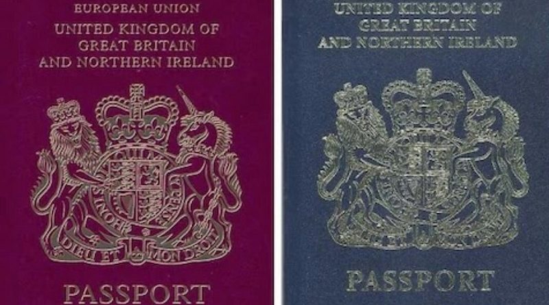 Новые паспорта британцев символизируют не только гордость, но и ограничение свободы передвижения 01012018 Политика: Новые паспорта британцев символизируют не только гордость, но и ограничение свободы передвижения