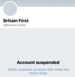 Twitter заблокировал аккаунты Голдинга и Франсен из Britain First