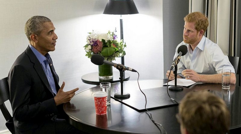 Общество: Принц Гарри взял интервью у Обамы и у своего отца