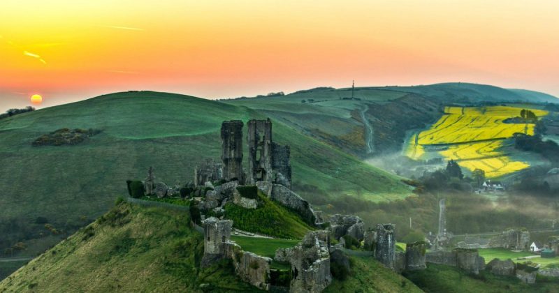 Путешествия: Самые красивые места Британии: замок Корф