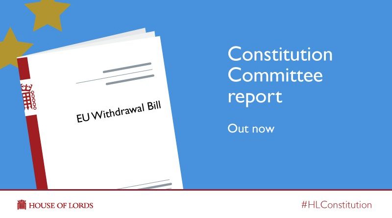 Политика: Законопроект о Brexit раскритиковали в палате лордов